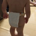 １歳８ヶ月のおむつなし育児。ふんどし育児開始！